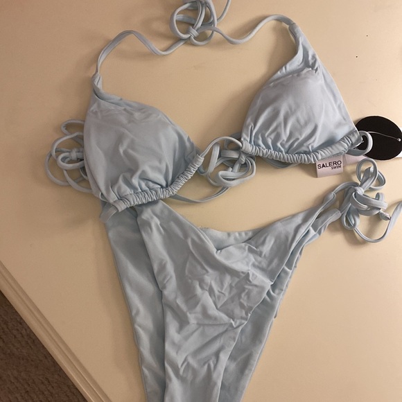 Light blue bikini set - Picture 9 of 11